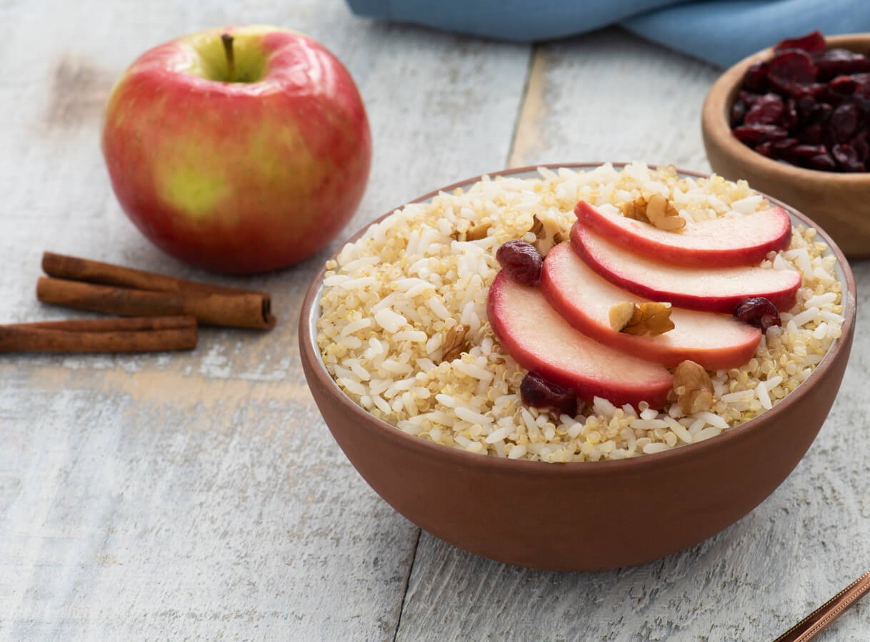 اوتمیل - رژیم سیب و دارچین