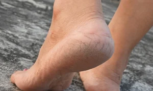 درمان ترک پاشنه پا