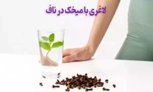 طریقه مصرف میخک برای لاغری در ناف