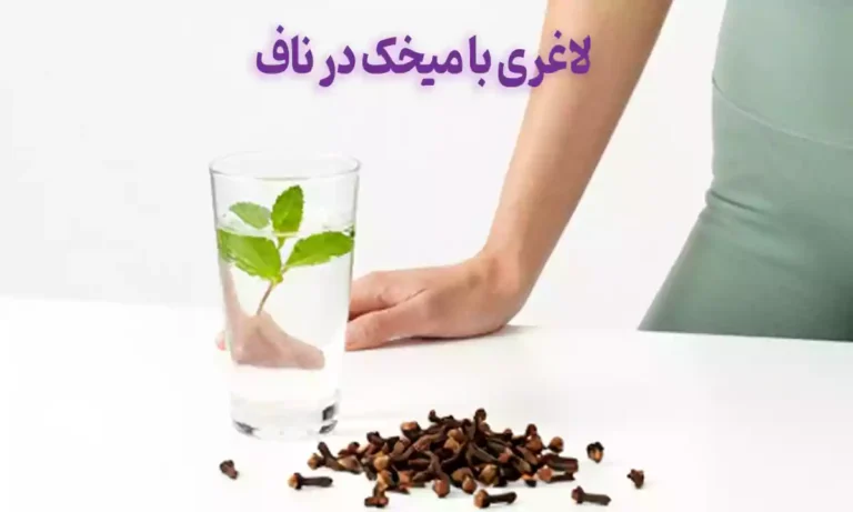 طریقه مصرف میخک برای لاغری در ناف