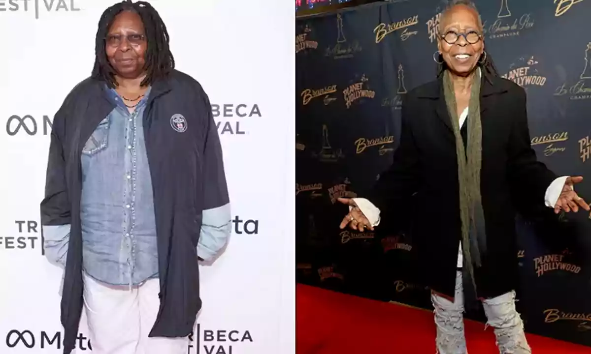 لاغری اوزمپیکی وُپی گلدبرگ (Whoopi Goldberg)