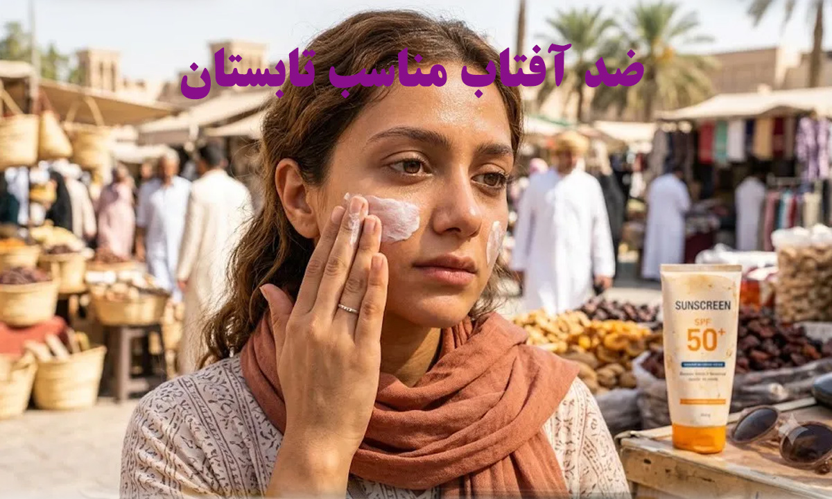 تمدید کرم ضد آفتاب - روتین پوستی تابستان