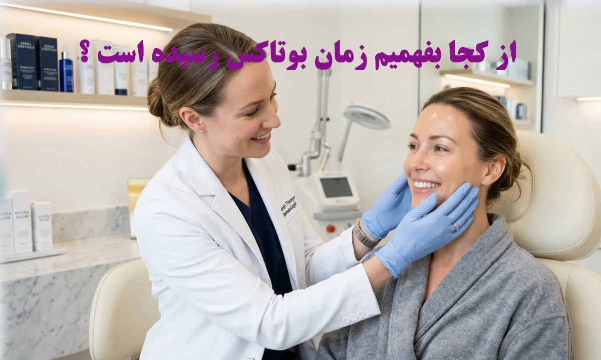 از کجا بفهمیم زمان بوتاکس رسیده است؟