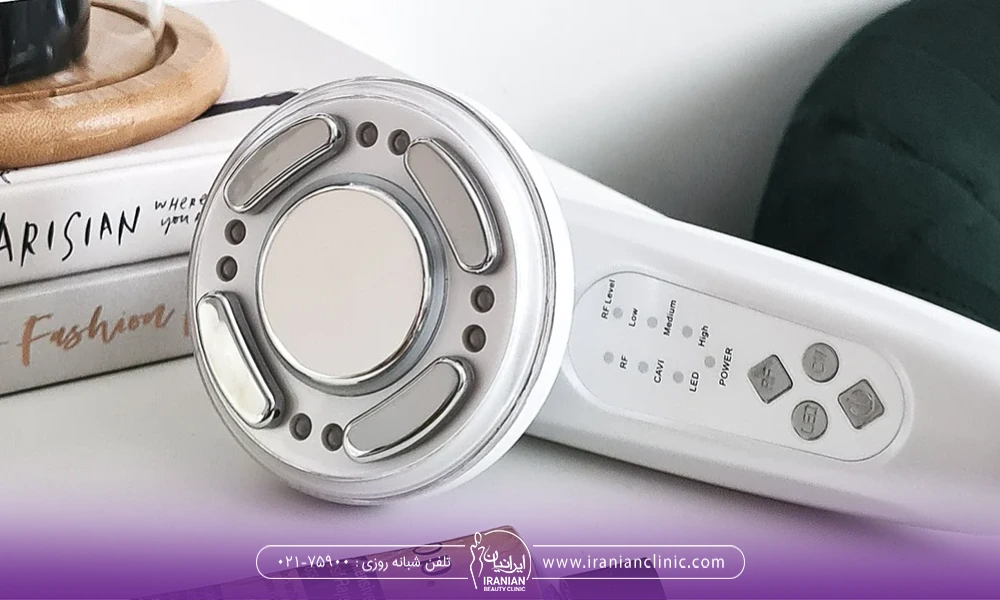 نمایی نزدیک از دستگاه لاغری