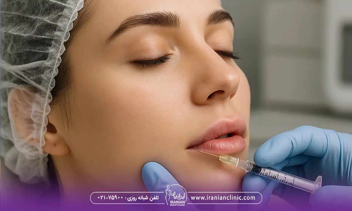 تزریق بوتاکس در لب