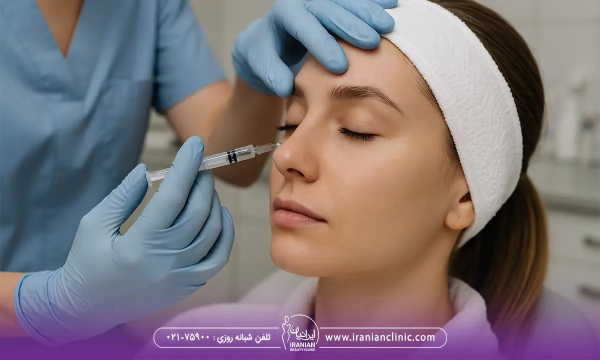 تزریق بوتاکس در بینی