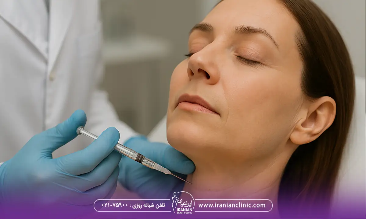 تزریق بوتاکس در گردن