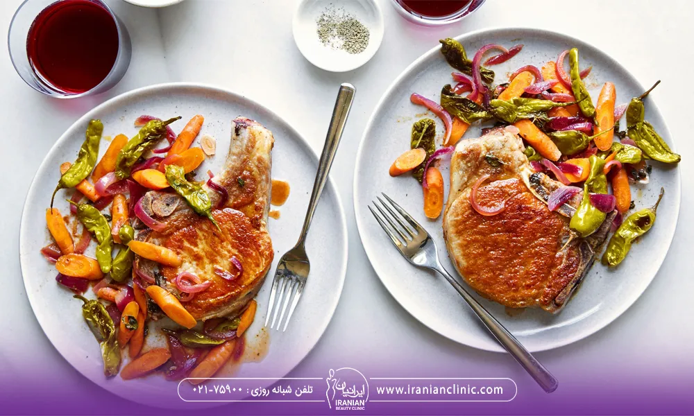 برای لاغری وعده غذایی تان را دو قسمت کنید