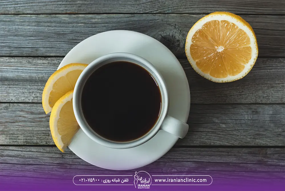 قهوه با لیمو - دمنوش لاغری