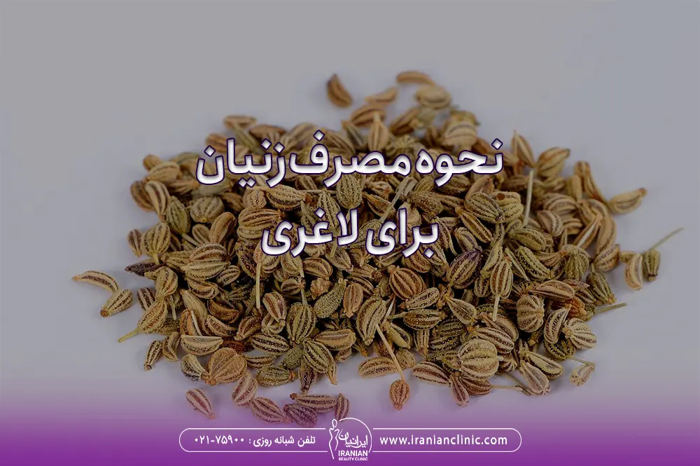 نحوه مصرف زنیان برای لاغری