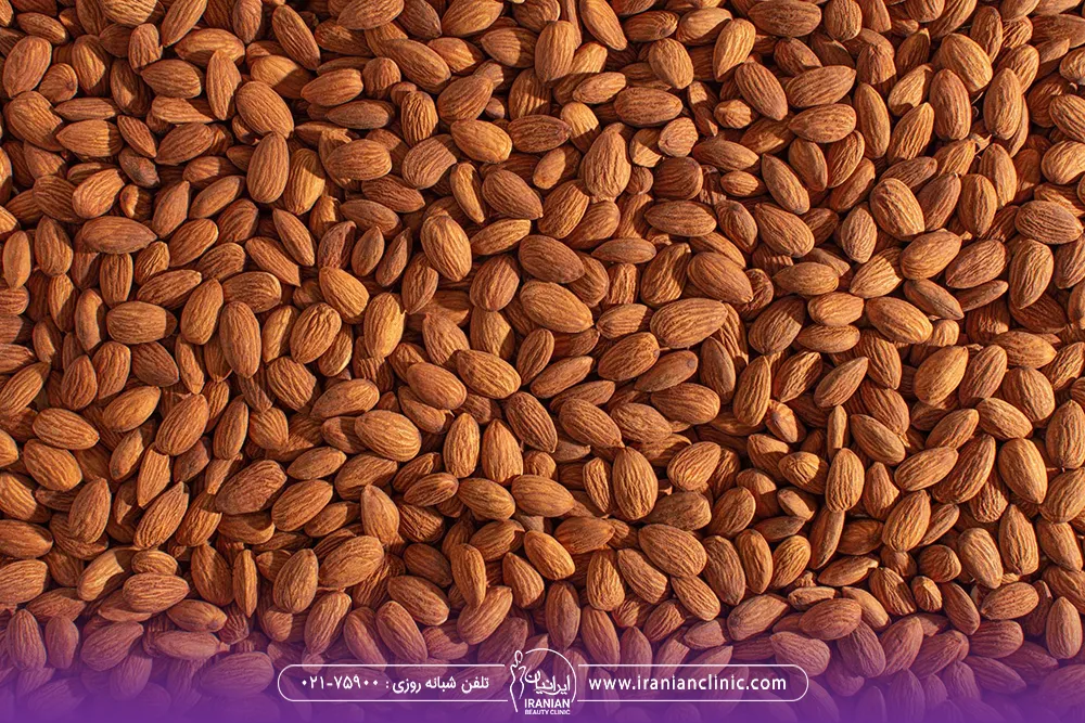عکس بادام - انواع پروتئین برای لاغری