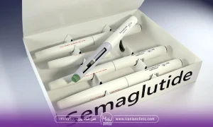 یک جعبه حاوی 4 آمپول سماگلوتاید