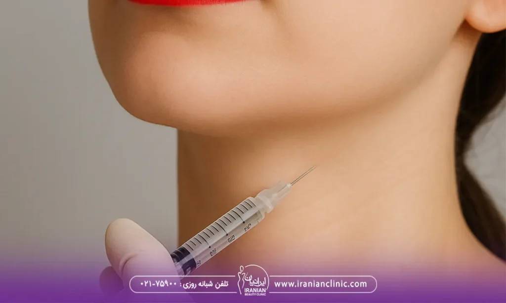 تزریق بوتاکس گردن