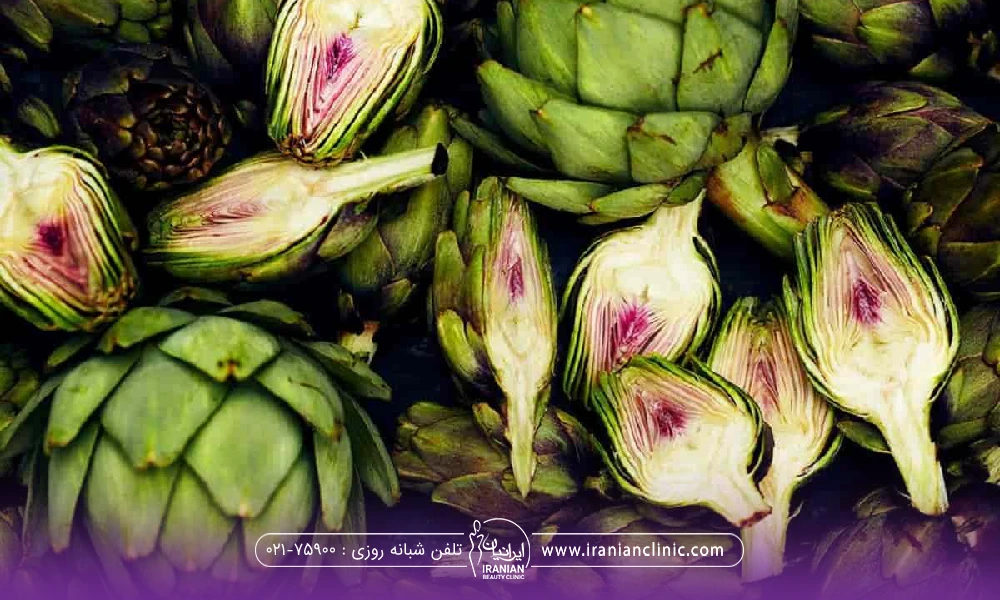 چند عدد کنگر فرنگی که کنار هم دیگر هستند