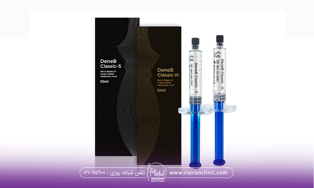 دو تا جعبه و دو تا سرنگ ژل دنبی DeneB کلاسیک