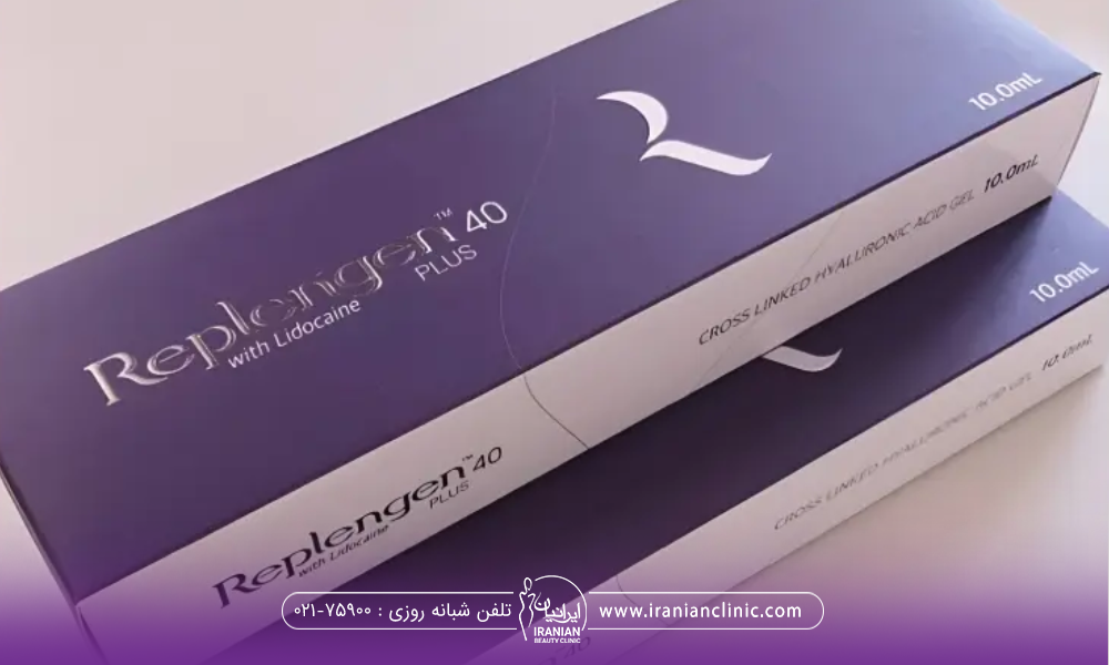 دو تا جعبه ژل رپلنژن روی هم دیگه قرار دارد