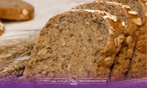 در تصویر چند اسلاید نون تست جو است-بهترین نان برای لاغری