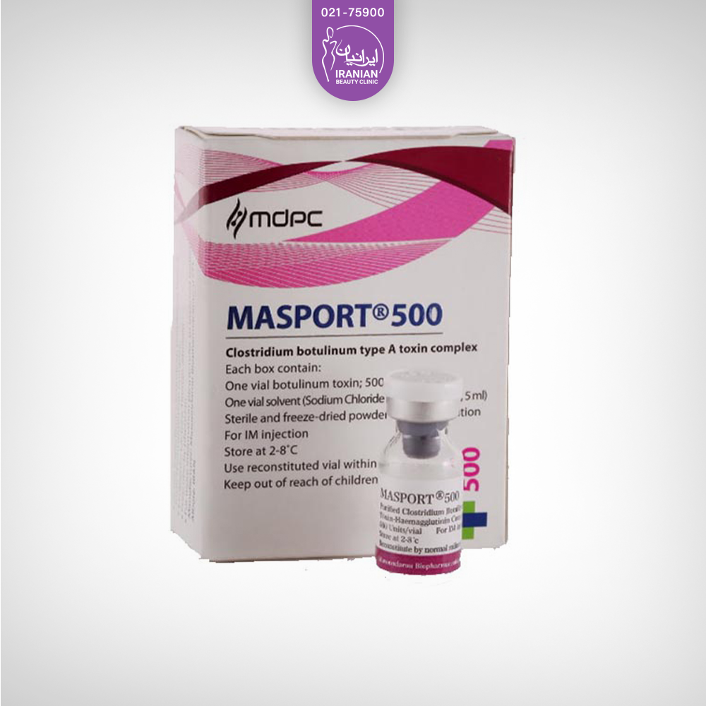 جعبه و ویال بوتاکس مصپورت