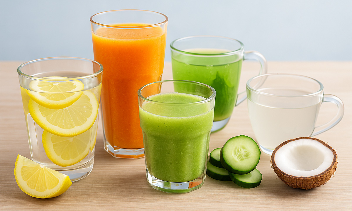 نوشیدنی‌ های مفید برای روشن شدن پوست