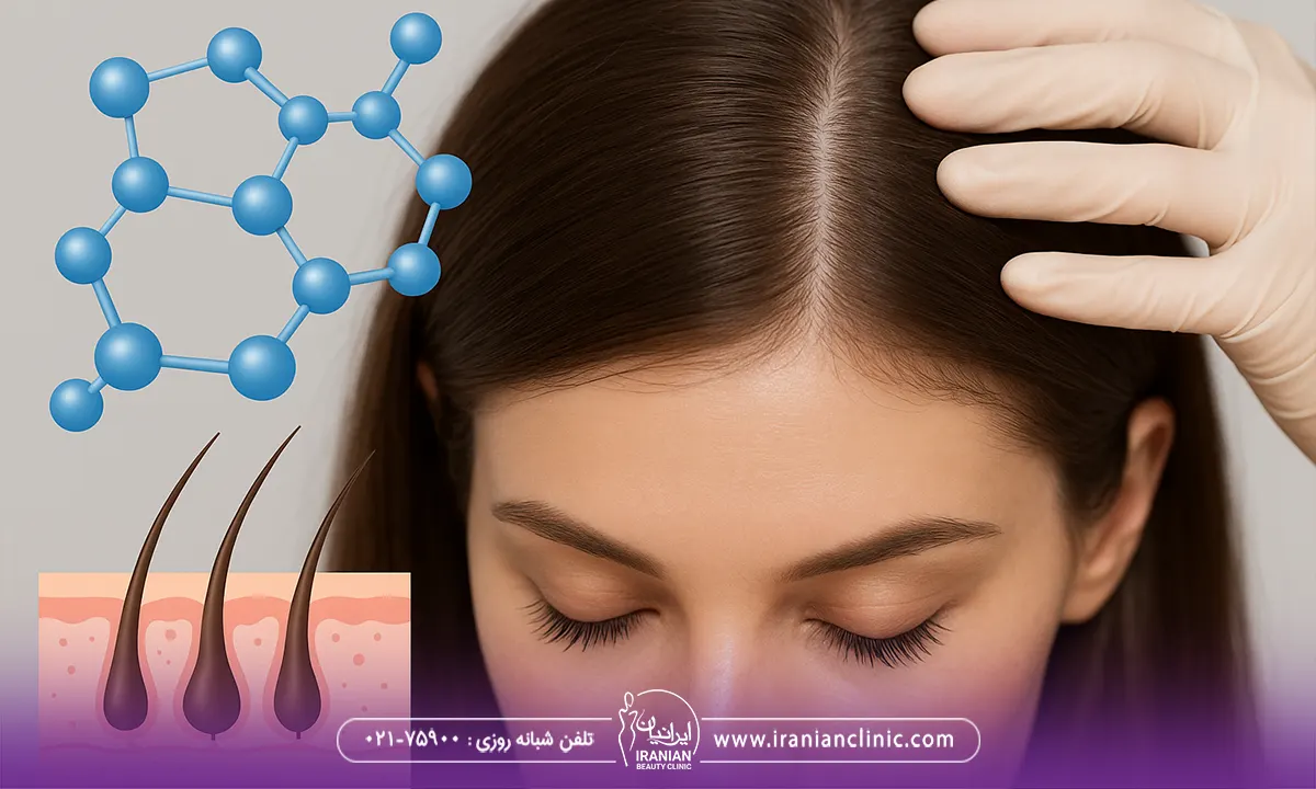 نقش پپتیدها در سلامت پوست سر