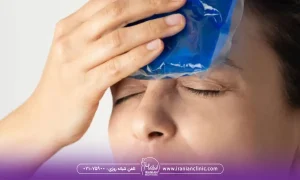 عدم استفاده از کمپرس گرم و سرد بعد از هایفوتراپی صورت