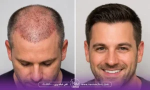 40 روز بعد از کاشت مو