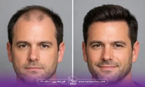 تغییرات طبیعی در ۴۰ روز بعد از کاشت مو