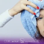 حوله گرم برای از بین بردن بوتاکس